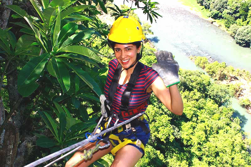 Rappel En El R�o Pescados Jalcomulco Veracruz