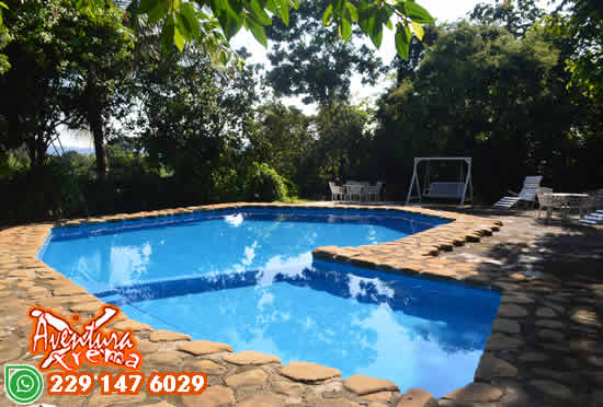 Alberca del campamento Río Filobobos Veracruz Alberca del campamento Río Filobobos Veracruz