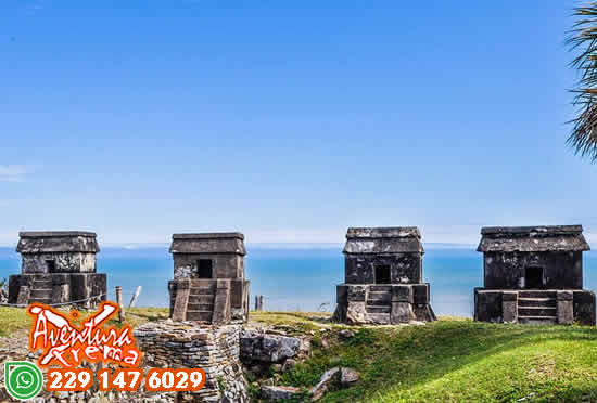 Tour a la Zona Arqueológica de Quiahuiztlán Saliendo de Veracruz o Boca del Río