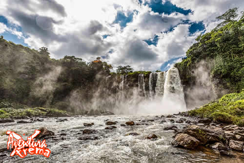 Cascada De El Salto De Eyipantla Catemaco, Veracruz